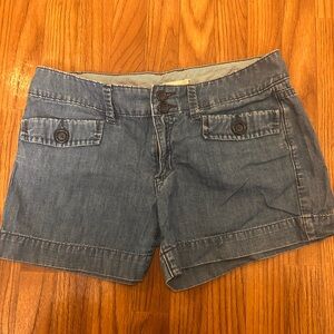 1969 Casual Blue Jean Shorts for Women